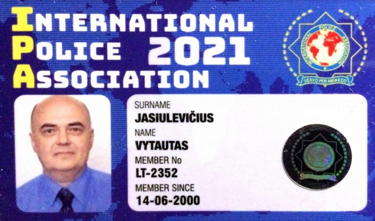 New IPA membership card