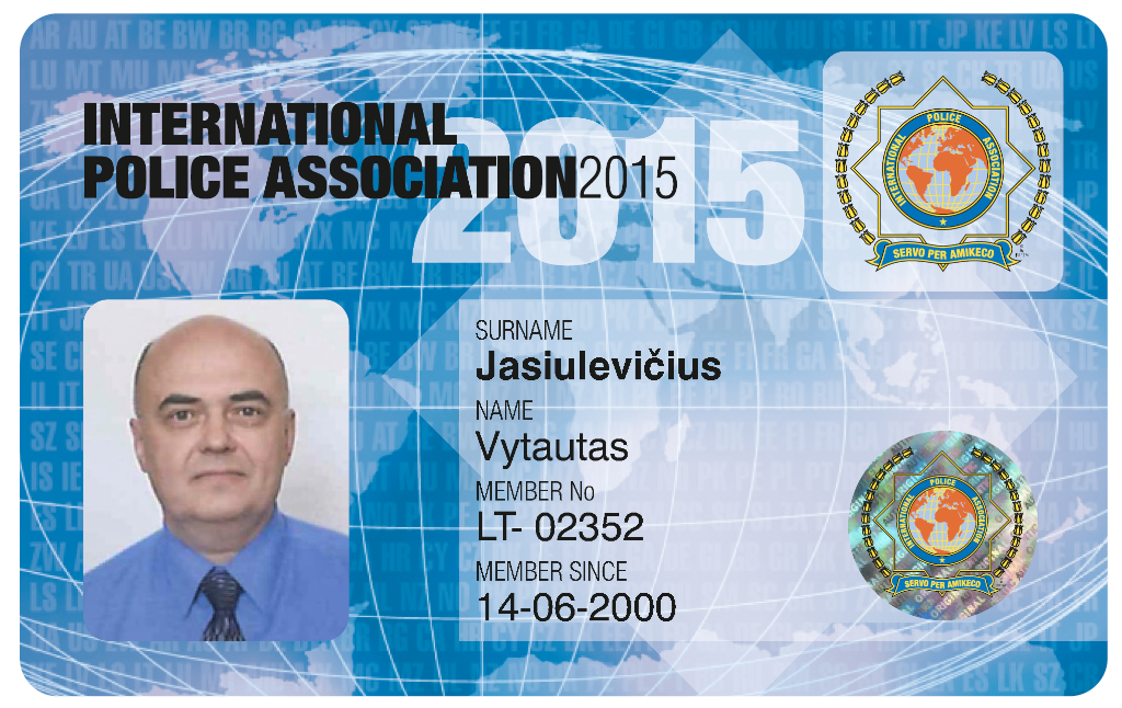 New Membership card LT